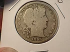 1896 O Barber Half Dollar....Circulated G/AG..Original !!!