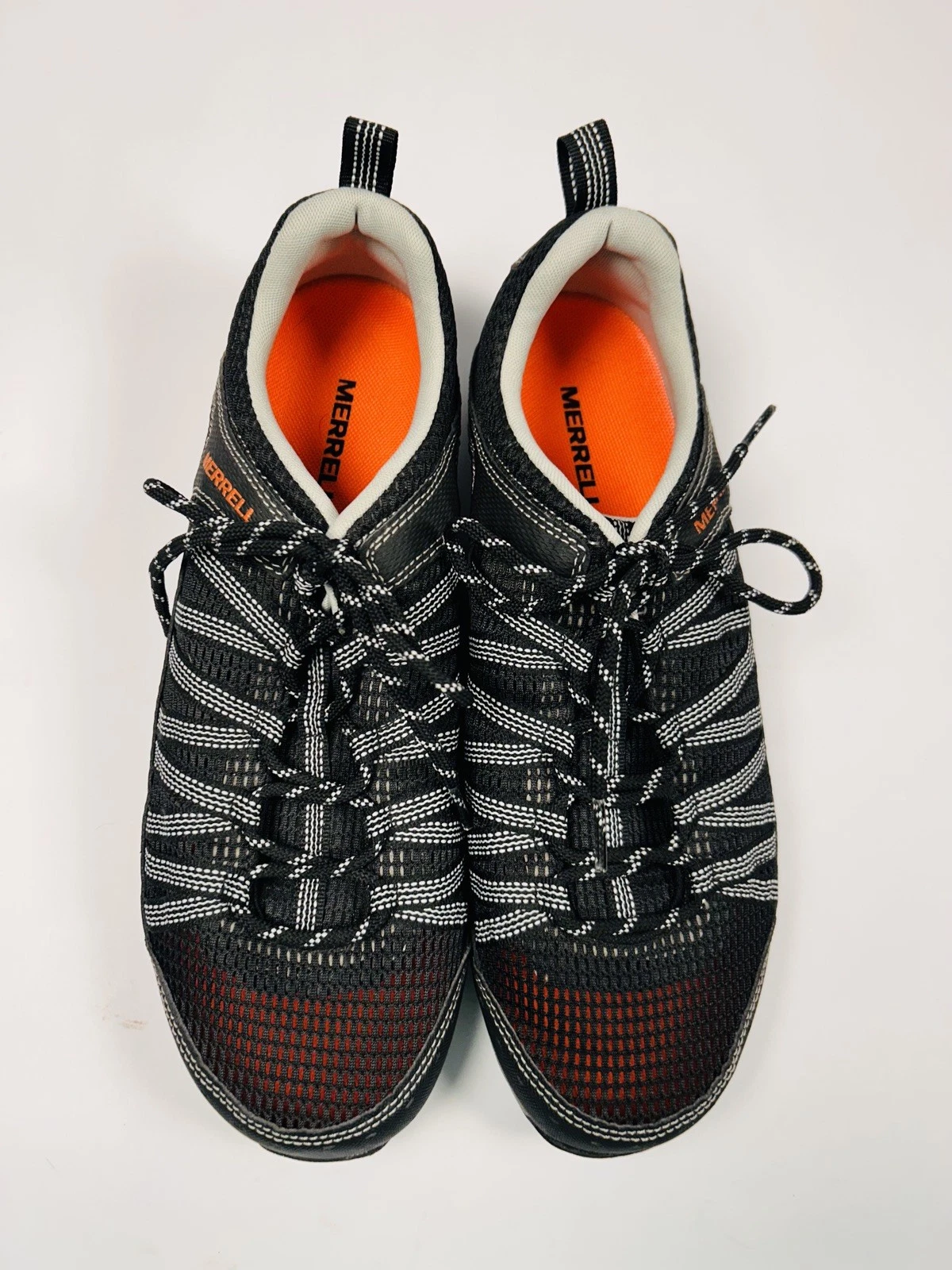 Merrell Hymist Mens Black/B. Orange Sneakers Trail Hiking Sz 11 no box