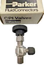 Parker 4M4Z-V4AR-SS Parker V-Series Angle Needle Valve 1/4" Tube x 14" NPTM