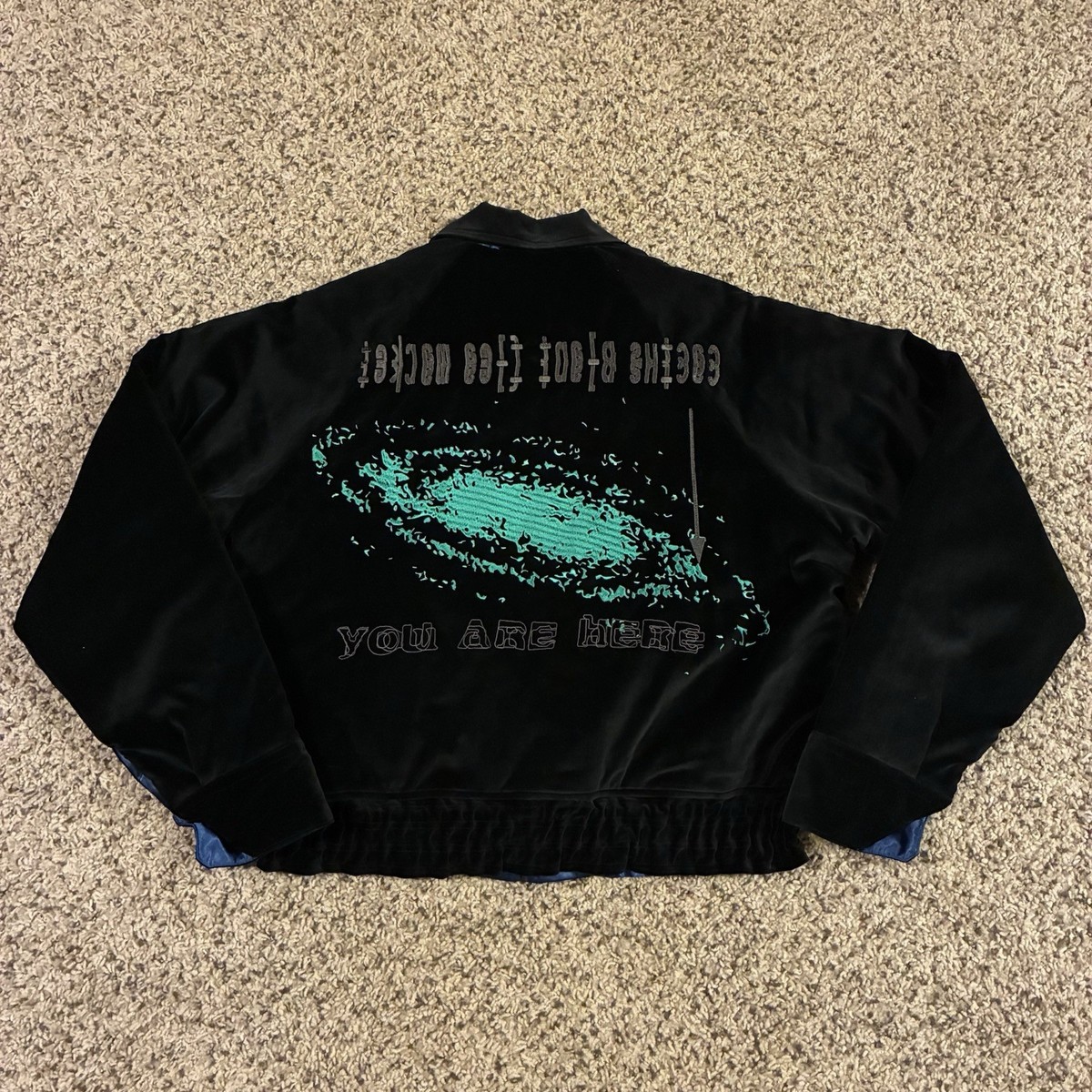 ジャケット・アウター Cactus Plant Flea Market Souvenir Jacket Cactus Plant Flea Market Souvenir Jacket Black Men's - FW20 - US