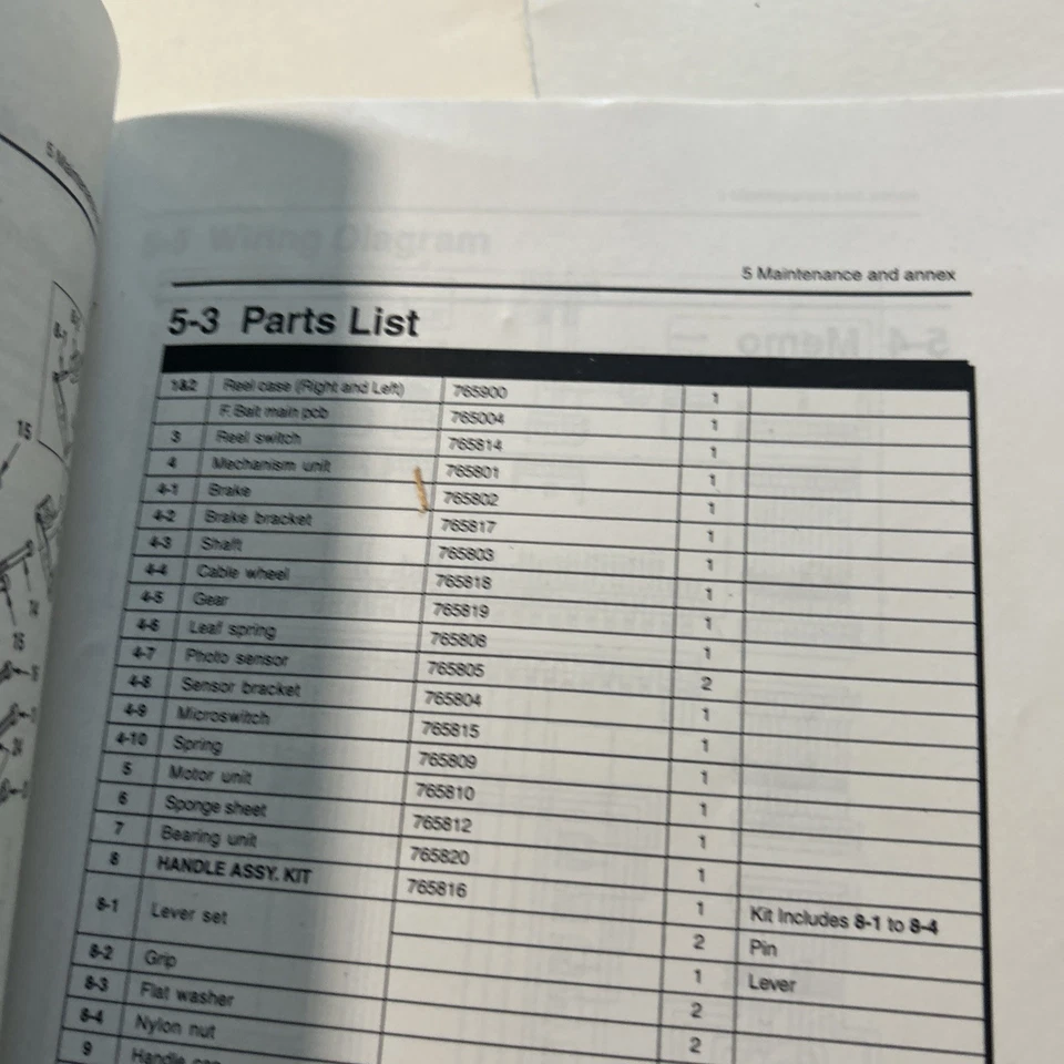 original Factory  arcade video game manual Fisherman'S Bait Bass Challenge - Image 3 of 4