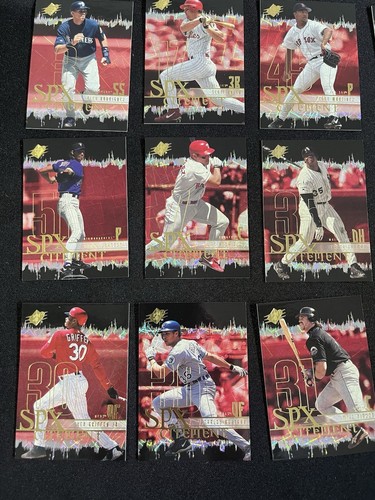 2000 UPPER DECK SPX HEART OF THE ORDER COMPLETE SET 1-20 GRIFFEY GWYNN BONDS - Picture 3 of 5