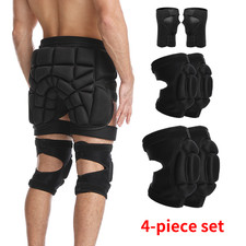 1-4X Hip Padded Shorts Protective Ski Skate Snowboard Impact Protector Gear Pant