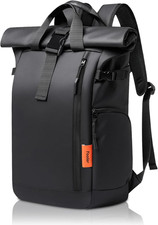Rucksack Herren, 28L Rolltop Rucksack Wasserdicht, Rucksack Damen Mit Laptopfach