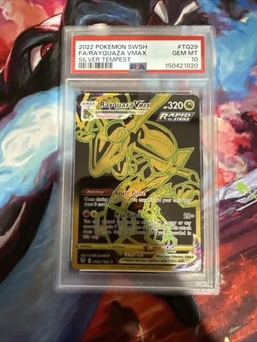 Rayquaza VMAX (Secret) TG29/TG30 Swsh12: Sword & Shield - Silver Tempest PSA 10
