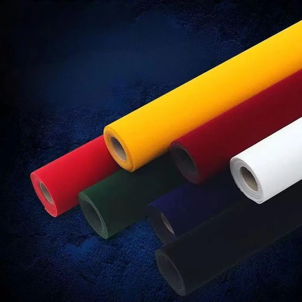 10Pcs 8"x12" Sticky Back Self Adhesive Felt Velvet Sheet Fabric Craft Stickers - Image 2 of 4