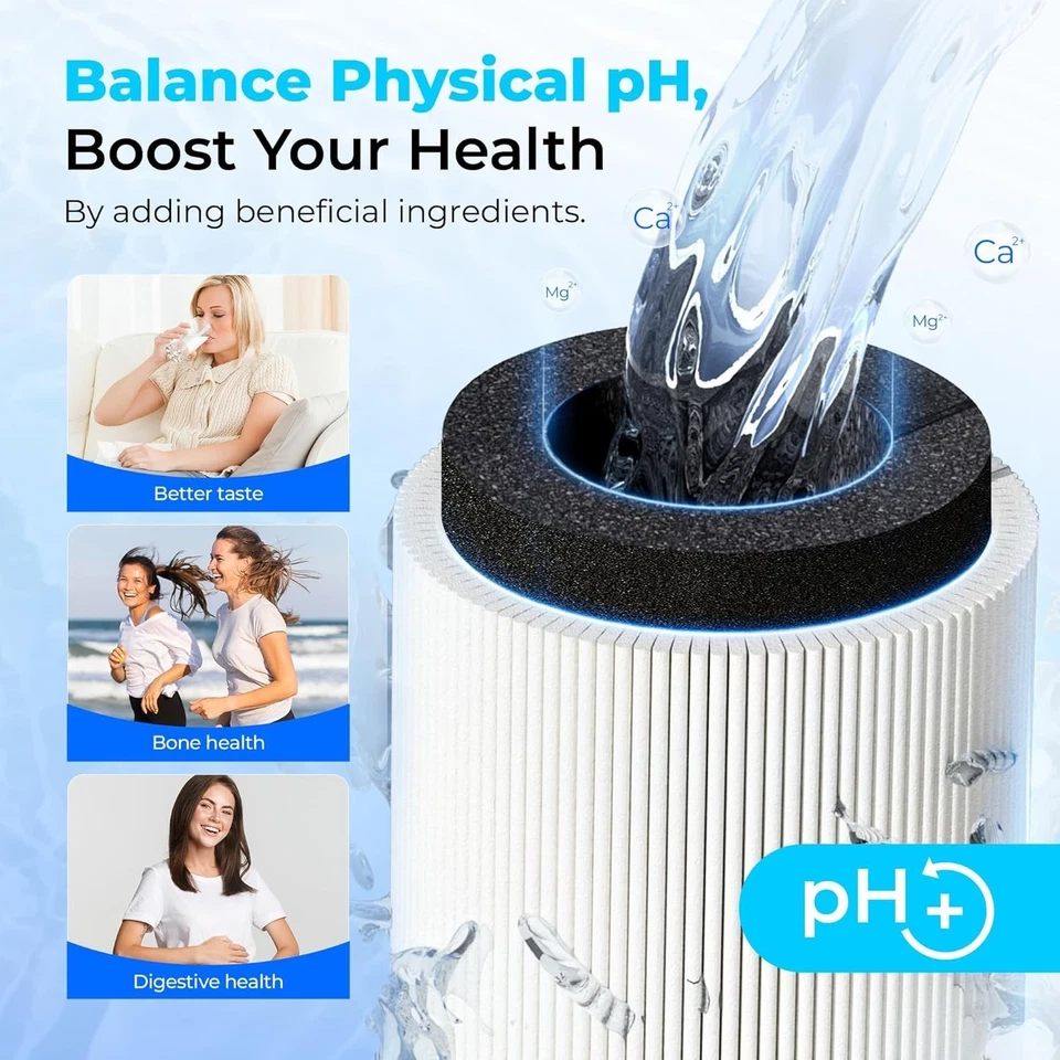 Waterdrop TSB-ALK 8 Layer Slightly Alkaline Under Sink Water Filter System - Image 3 of 4