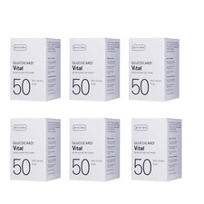 Arkray Glucocard Vital Diabetic Test Strips 50 per box 300 count 6 boxes
