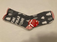 3 pairs Cozy Holiday Christmas Socks One Size Fits shoe Size 4-10 Gift