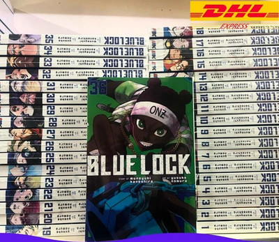 Blue Lock By Yusuke Nomura Manga Volume 1-36 English Version Comic DHL EXPRESS