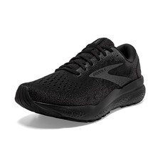 Brooks Women  s Ghost 16 Neutral Running Shoe - Black/Black/Ebony - 9 Medium