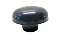 LüFtungshaube First Plast CDV80A Ø 80 Mm Grau PVC