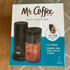 *New, Sealed* Mr. Coffee Iced Tea & Iced Coffee Maker, 2 Quart, TM1-BLK