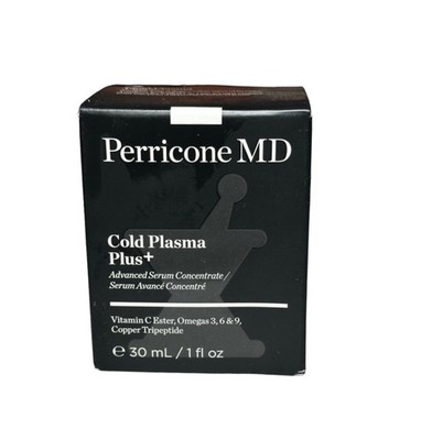 Perricone MD NIB Cold Plasma Plus+ Advanced Serum Concentrate 1oz New In Box