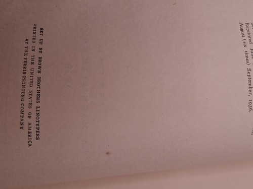 Gone with the Wind book First Edition September 1936 printing Margaret Mitchell - Picture 6 of 10