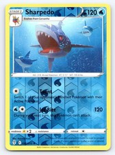 Sharpedo 036/203 Reverse Holo SWSH07: Evolving Skies Pokemon Card - NM