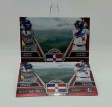 2024 Bowman Chrome International Impact Joendry Vargas Thayron Liranzo 2 Cards