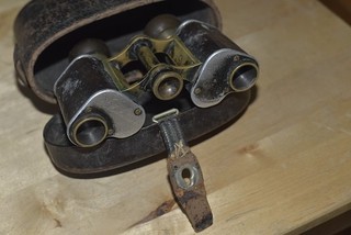 Rare alluminium Carl Zeiss DF6x pre WW1 German Military binoculars