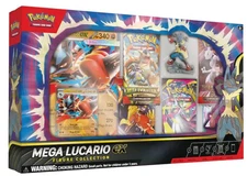 Pokemon TCG Mega Lucario ex Premium Figure Collection Box Factory Sealed