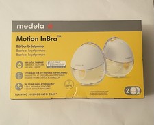 Medela Motion InBra Double Wearable Electric Breast Pump Brand New Sealed