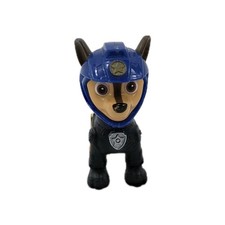 Paw Patrol Chase Police Officer Pup Figure Blue Spin Master Toy Dog 2.5” Tall