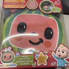 CoComelon Musical Sleep Soother Nursery Rhymes Plush Watermelon Toy WOW Stuff