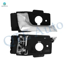 Pair of 2 Front-Rear Left Inner Inside Door Handle To 2012-2017 KIA RIO EX LX SX