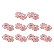 10 Sets Sewing Snap Buttons, Press Buttons Snap Fasteners 18mm, Pink