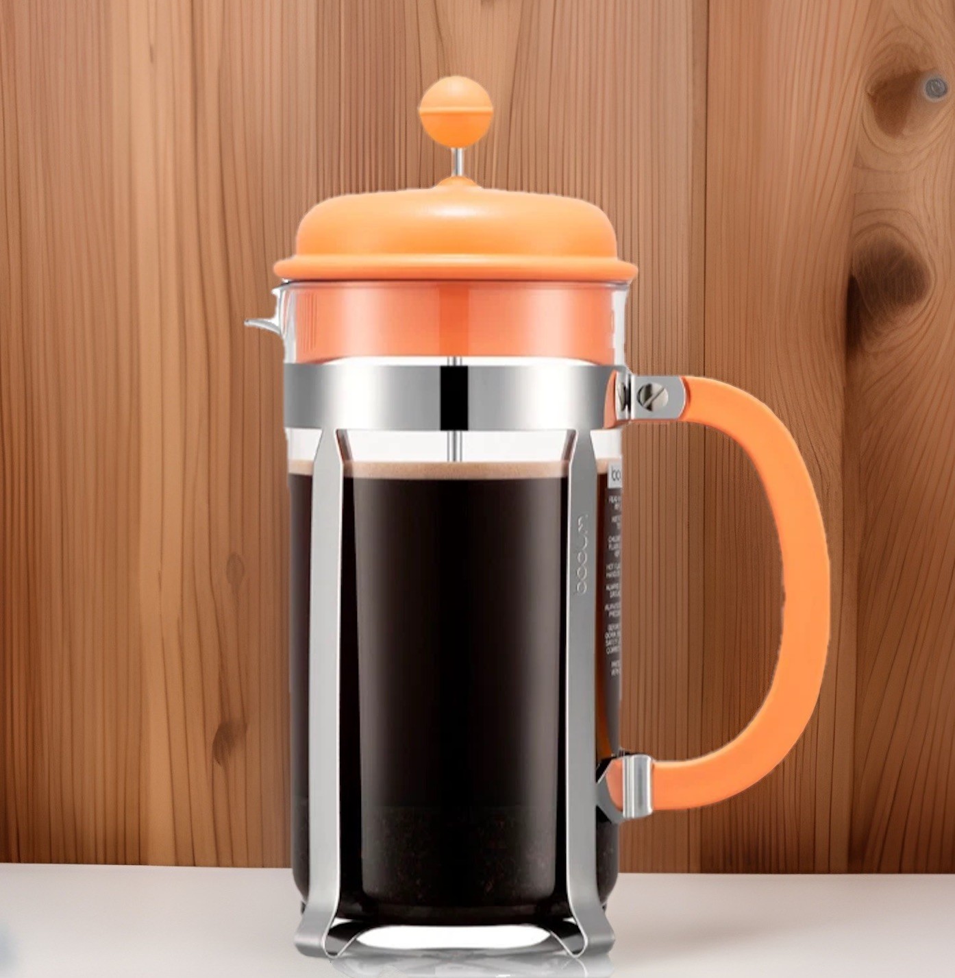 Bodum Caffettiera 8 Cup Coffee Maker French Press Cafetiere 1L/34oz Bellini