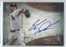 2014 Bowman Inception Rookie Auto Green 7/25 Erik Johnson #RA-EJ Auto g5j