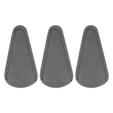 3Pcs Scissor Sheath, 2.9"x1.5" PU Leather Scissor Cover Protector, Dark Gray