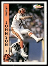 1992 Pacific #365 Lee Johnson Cincinnati Bengals Football Card