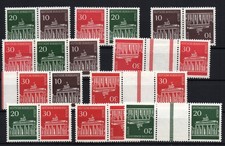 Berlin Zusammendrucke Brandenburger Tor postfrisch