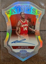 2022-23 Panini Crown Royale Future Kings AJ GRIFFIN Rookie Autograph RC /49