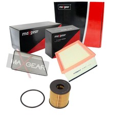 MAXGEAR POLLENFILTER + LUFTFILTER + ÖLFILTER SET passend für PEUGEOT 206 SW 2E/K