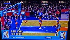 Sega Genesis 16 Bit Video Game System Complete w/all cords and NBA Jam game.