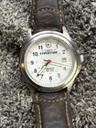 Vintage Timex Expedition Indiglo Watch WR50m w/ Date Working 12/24 Dial