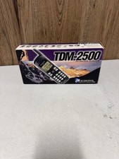 Audiovox TDM-2500 Dual Band Digital PCS Cell Phone Vintage w/ Box Charger