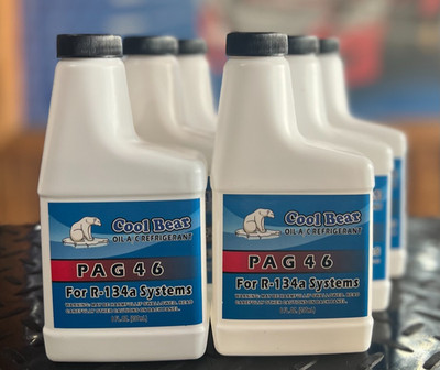 A/C Refrigerant PAG-46 Oil Vis 8oz.  PACK OF 6