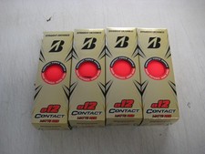 2 dozen BRAND NEW 2024 Bridgestone E12 Contact golf balls Red Sleeve special