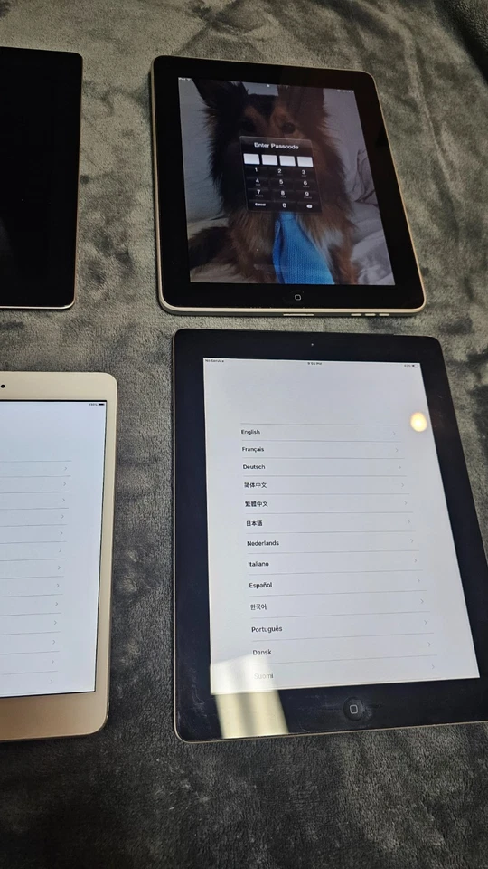9 Apple iPads Bundle - iPad mini, mini 2, iPad (1st Gen), iPad 2 - *PARTS ONLY* - Image 2 of 4