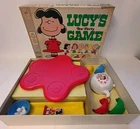 Milton Bradley Peanuts Lucy's Tea Party Board Game 1971 Vintage