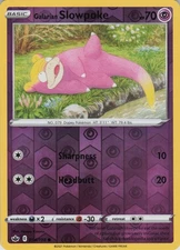 Galarian Slowpoke Reverse Holo SWSH06: Chilling Reign 054/198 LP-NM