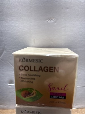 Snail Collagen Face Cream - Hydrating Anti-Wrinkle and Rejuvenating Cream, Colla