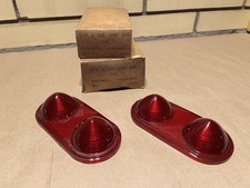 1950-1952 Nos Buick Special Tail Light Lenses With Original Boxes