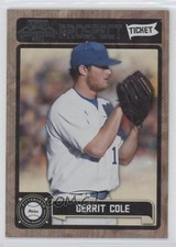 2011 Playoff Contenders Prospect Tickets Crystal Collection /299 Gerrit Cole 1b7