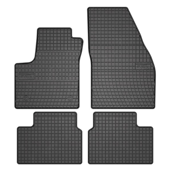 Frogum FußMattensatz Autoteppich Gummi FüR Opel Meriva B GroßRaumlimousine S10-image