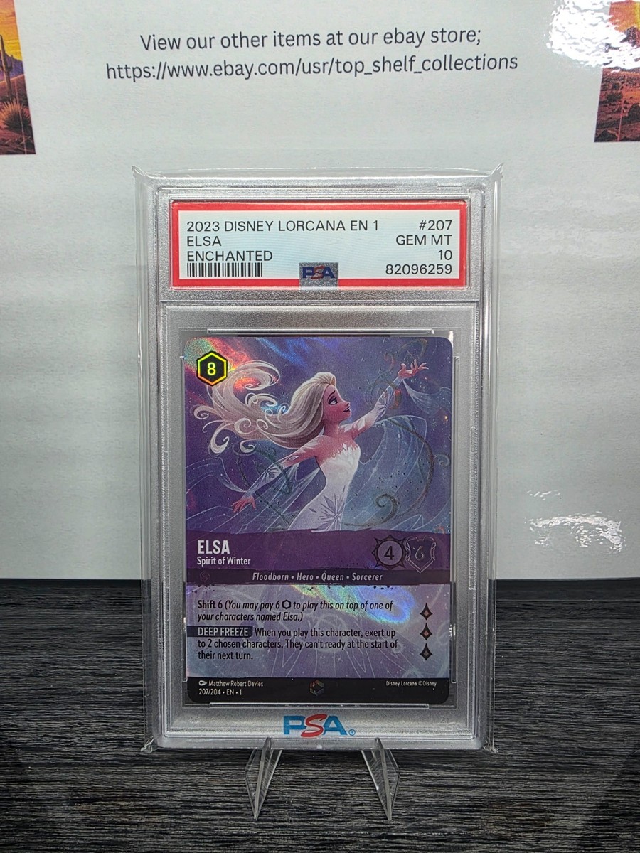 PSA 10 Elsa Enchanted—Verified 1st Print GRAIL. Investment Grade