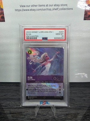 PSA 10 Elsa Enchanted—Verified 1st Print GRAIL. Investment Grade