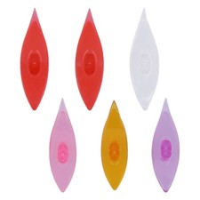 6 Pcs Small Weaving Shuttles Hand Lace Making Ergonomic Knitting Needles DIY